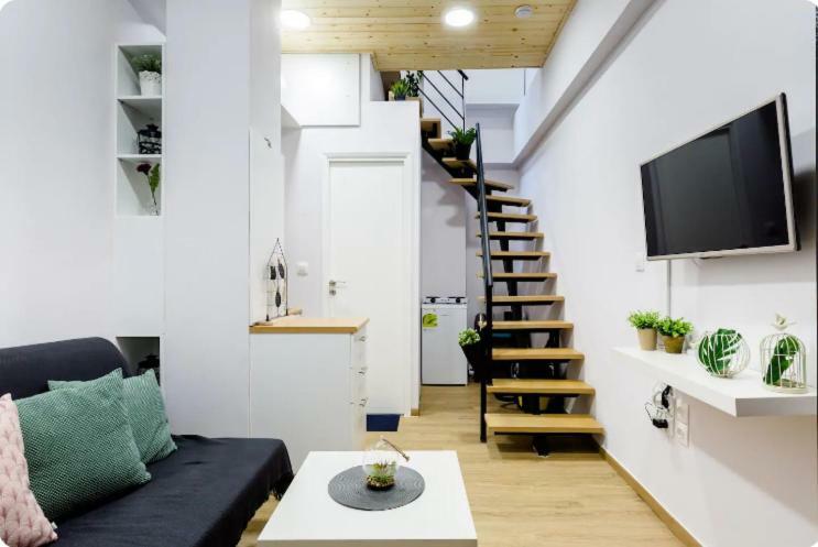 Heart Of Athens Studio 25Sqm Bagian luar foto